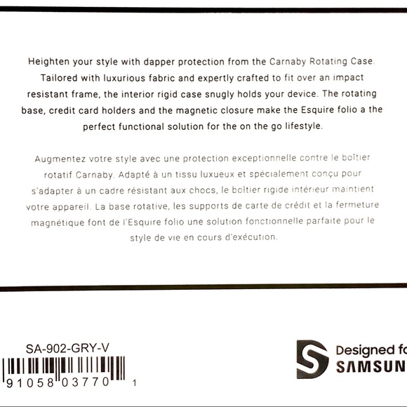 INCIPIO-Carnaby Folio Samsung Galaxy Note8 Case - Picture 13 of 13